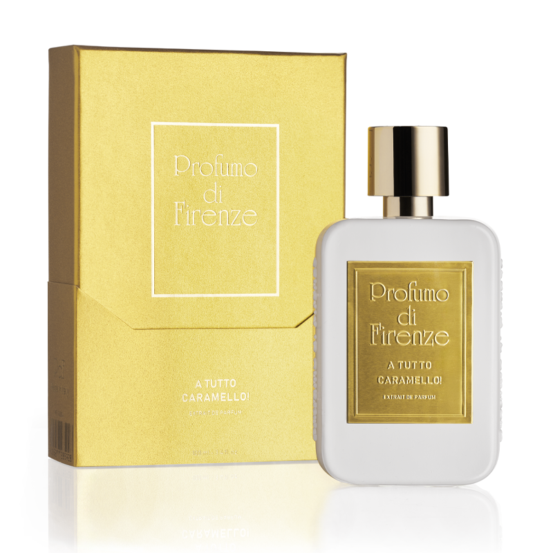 Perfume bottle and packaging of Profumo di Firenze on a white background